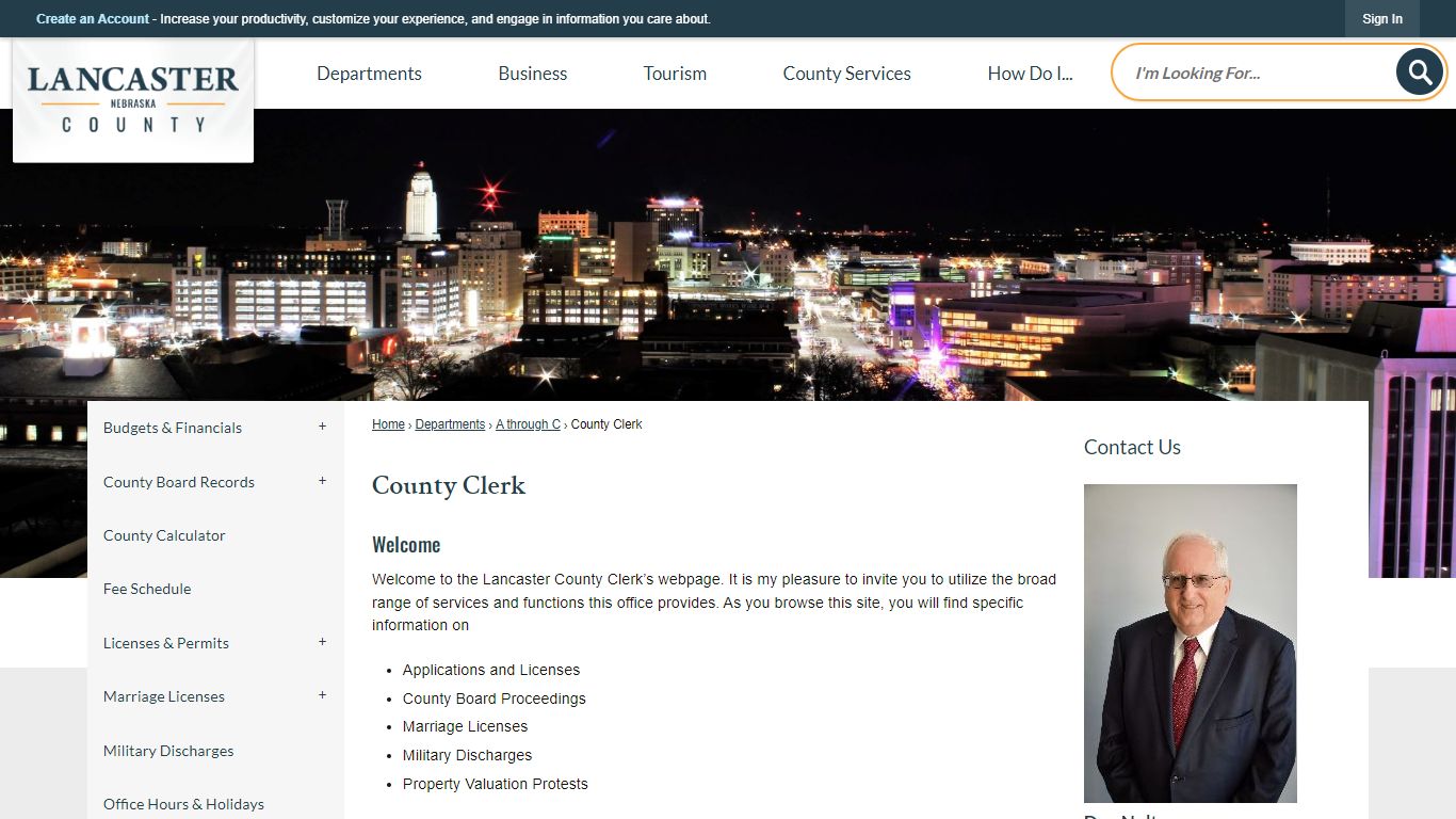 County Clerk | Lancaster County, NE